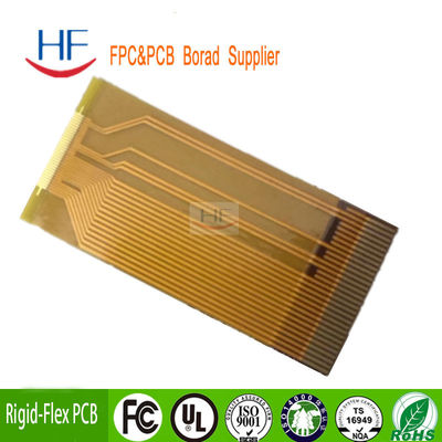 1 слой FPC Flex PCB Board Assembly 0.2 мм Высота TG База