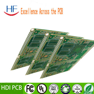 1.2MM жесткий HDI PCB изготовления доски для батареи 6 слой