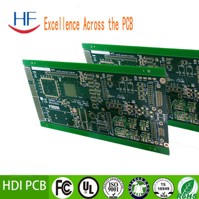 HDI SMD PCB сборка электронного прототипа платы погружение серебро