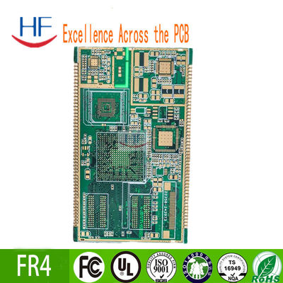 Rogers FR4 Многослойный PCB Фабрикация Сервис Зеленое масло