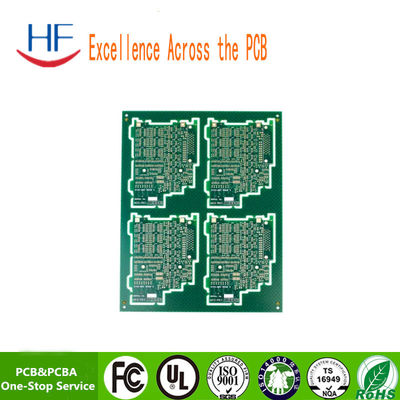 2 слоя FR4 Двухсторонняя плата PCB, быстрый поворот PCB прототипы 1,2 мм OSP ENIG Поверхность