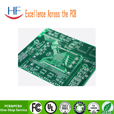2 слоя FR4 Двухсторонняя плата PCB, быстрый поворот PCB прототипы 1,2 мм OSP ENIG Поверхность