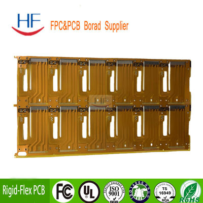 Двойной слой ENIG Flex PCB Board FR4 FPC 94vo Кружка высокая точность