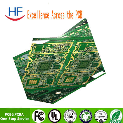 Многослойный высокочастотный ПКБ Дизайн ПКБ-Корпорация Электроника 3mil 4oz FR4